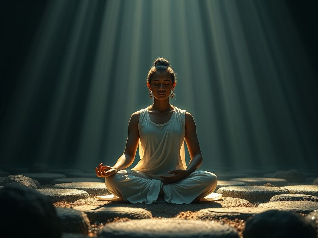 Cura através da meditação